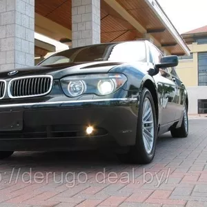 BMW 7 Long Е65. Аренда авто с водителем от 15$/час в Минске.