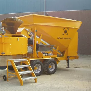 Мобильный бетонный завод FIBO INTERCON B2200