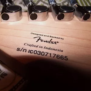 Fender Squier strat(indonesia)