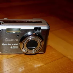 Фотоаппарат canon powershot a430 4.0megapixels б/у (хорошее состояние)