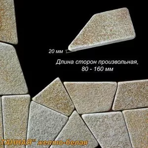 Плитка из песчаника Мозаика окатанная