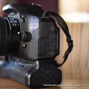 Canon EOS 600D + объектив EF-S 18-55mm IS II kit