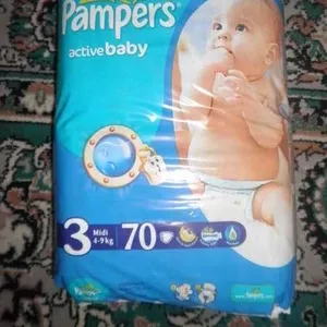 Продаю памперсы Pampers active baby 3 midi