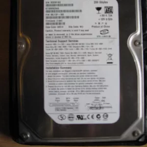 Винчестер 200Гб Seagate Barracuda SATA