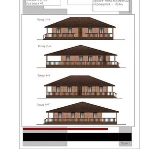 Проект коттеджа 9/14