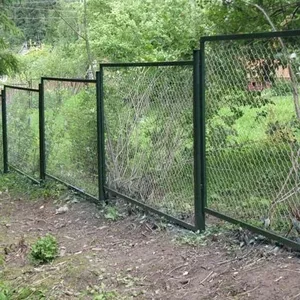 Секции для забора металлические