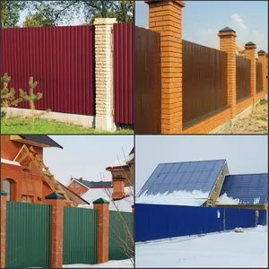 Профлист для ограждения