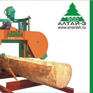 Ленточная пилорама с электроприводом «Алтай-3» (700).