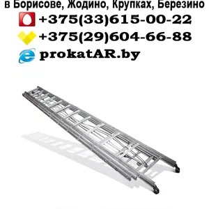Прокат и аренда лестницы 10, 7м в Борисове,  Жодино,  Крупках,  Березино