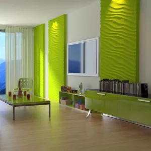 Гипсовая 3D панель 