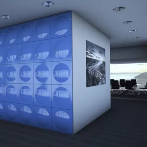 Гипсовая 3D панель 