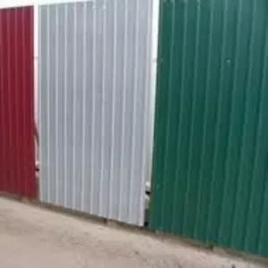 Продаём профлист металлический для заборов и крыши.