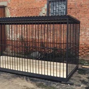 Вольеры с прутьями или из сетки