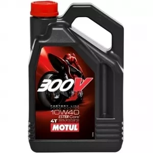 Масло для мотоцикла Motul 300V 4T FL ROAD RACING 10W-40 4L