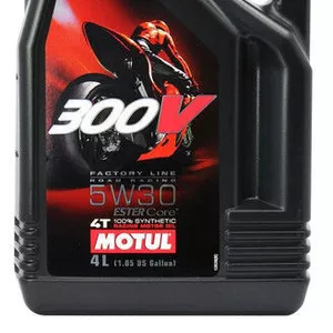 Масло для мотоцикла Motul 300V 4T FL ROAD RACING 5W-30 4L