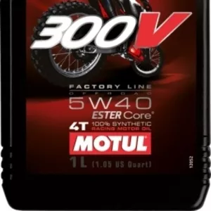 Масло для мотоцикла Motul 300V 4T OFF ROAD 5W-40 1L