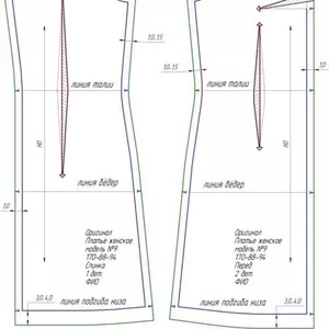 Выкройки. Выкройки платьев. Выкройки своими руками.