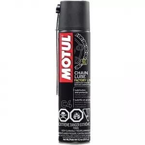 Смазка цепи мотоцикла Motul C4 Chain Lube Factory Line 0, 4L