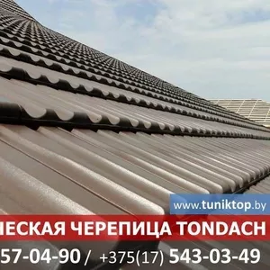 Керамическая черепица TONDACH,  производства австрийского концерна TONDACH AG.