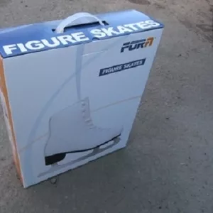 Коньки ледовые FORA PW-215W белые