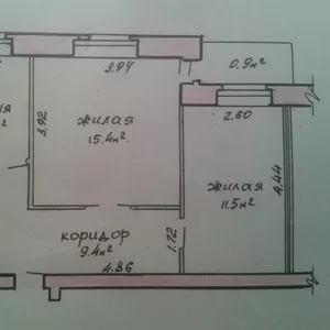 Продам (сдам в аренду) 2-комнатную квартиру в г. Осиповичи