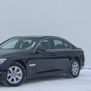 Прокат авто с водителем в Минске.  BMW 7 F02 Long.