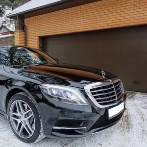 Аренда авто с водителем в Минске. Mercedes W222 S500 Long.