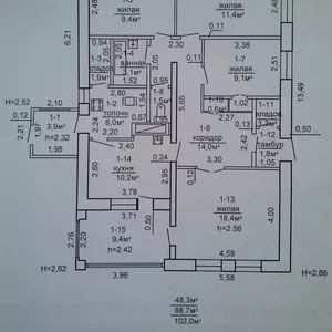 Продам дом в 40 км от Гомеля, почти рядом электричка,  никто не прописан