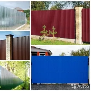 Крашенный и оцинкованный профлист С8 и C21 с доставкой в Молодечно