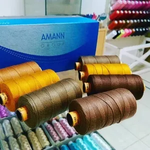 Нитки Amann 30s для отстрочки