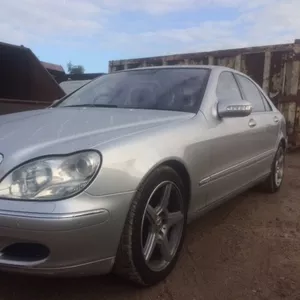 Mercedes W220 S600,  2006 г.в. Двигатель OM275.950 Bi-Turbo