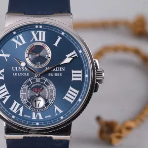 Кварцевые Часы Ulysse Nardin Maxi Marine недорого.