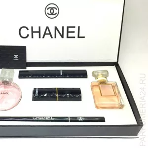 НАБОР CHANEL PRESENT SET 5в1 ПОДАРОЧНЫЙ