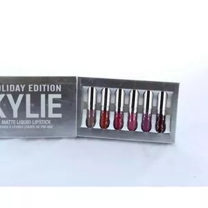 Набор жидких помад Kylie holiday edition 6 шт