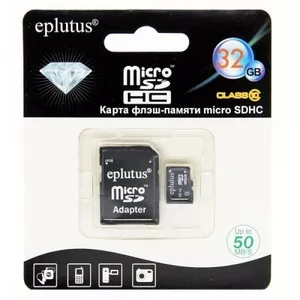 Карта памяти Eplutus micro sd 32 GB