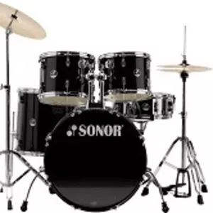 Барабанная установка Sonor F-507(с дополнениями) 1200 б.р.