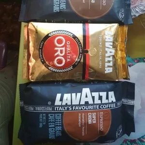  Кофе LAVAZZA ОРО-КРЕМА-ГРАН-ЭСПРЕССО зерно1кг =15.5уе. из Финл