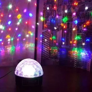 Диско-шар.Пульт+Флешка. Высокое качество (LED Magic Ball Light)