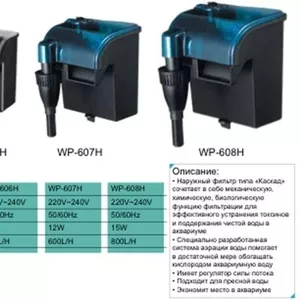 Фильтр навесной Водопад Sobo 606H