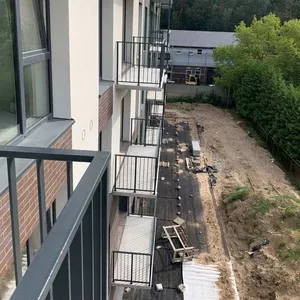 Монтаж балконных и лестничных ограждений. Работа в Литве