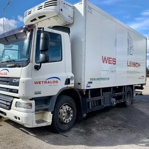 DAF CF75 грузовой фургон с холодильником