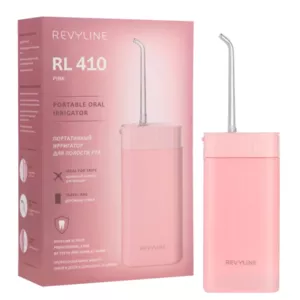 Ирригатор дорожный Revyline RL 410,  розовый корпус